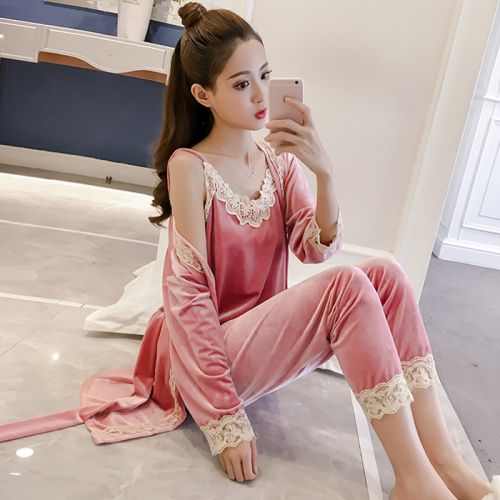 Pyjama pour femme à manches longues - Ref 2991473