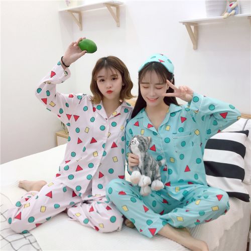 Pyjama pour femme en Polyester à manches longues - Ref 2991484