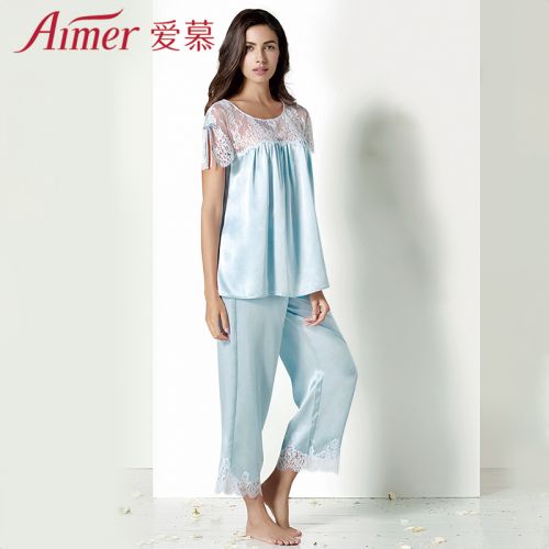 Pyjama pour femme à manche courte - Ref 2991505
