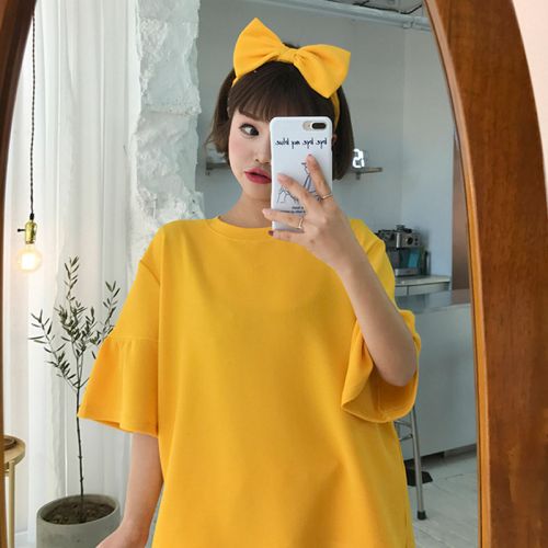 Pyjama pour femme en Polyester à manche courte - Ref 2992115