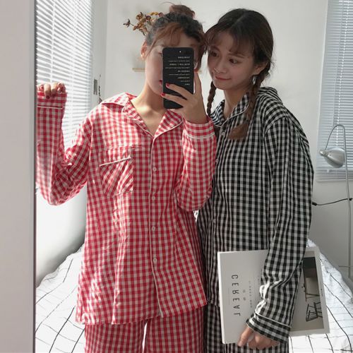 Pyjama pour femme en Polyester à manches longues - Ref 2992116