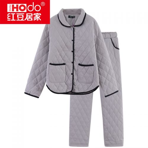 Pyjama pour femme HODOHOME en Nylon à manches longues - Ref 2992155