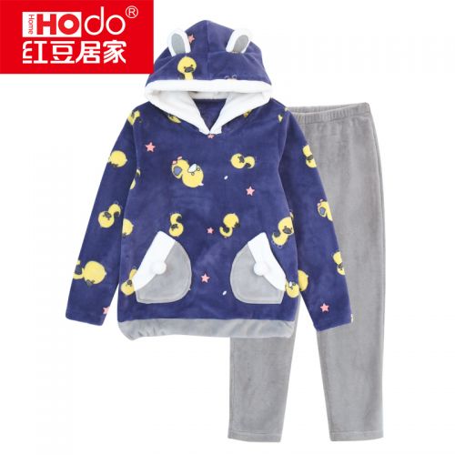 Pyjama pour femme HODOHOME en Polyester à manches longues - Ref 2992260