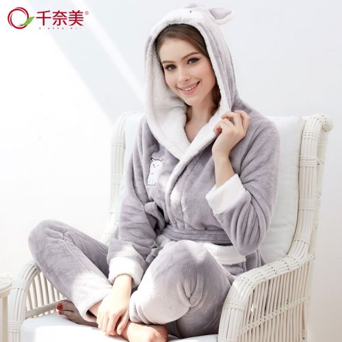 Pyjama pour femme à manches longues - Ref 2992377