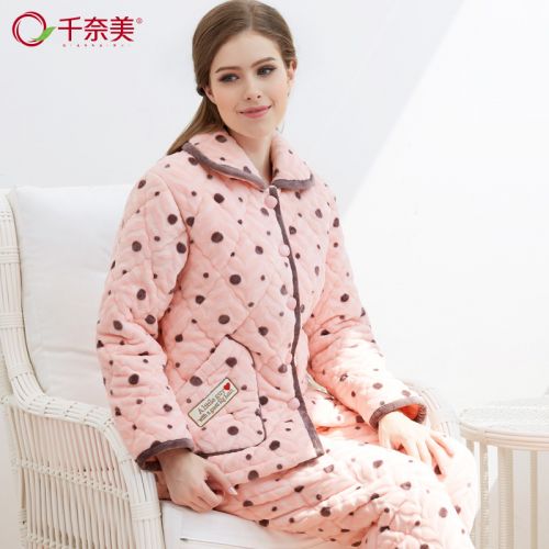Pyjama pour femme à manches longues - Ref 2992384