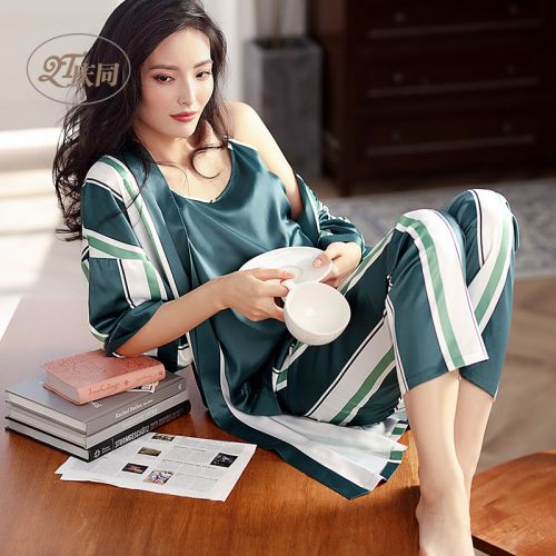 Pyjama pour femme en Polyester à manches - Ref 2992450