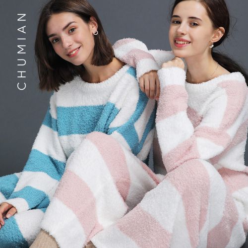 Pyjama pour femme en Polyester à manches longues - Ref 2992501