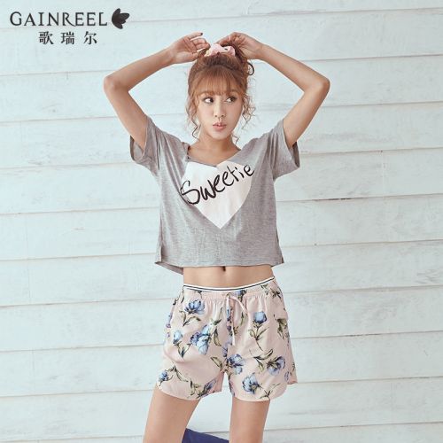 Pyjama pour femme GAINREEL à manche courte - Ref 2992550