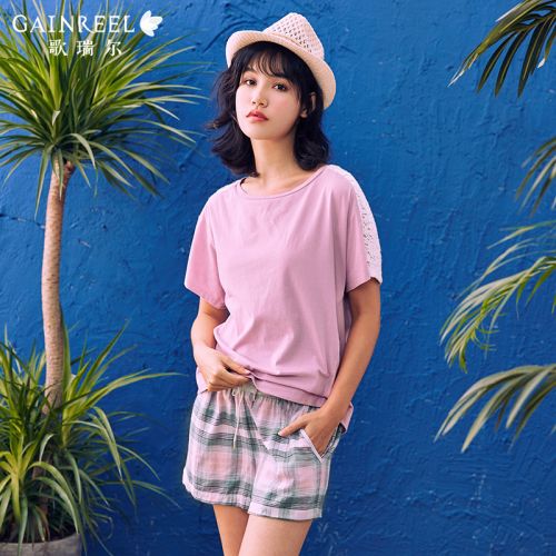 Pyjama pour femme GAINREEL à manche courte - Ref 2992552