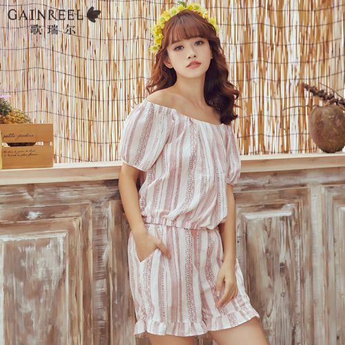 Pyjama pour femme GAINREEL à manche courte - Ref 2992591