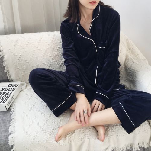 Pyjama pour femme en Polyester à manches longues - Ref 2992616