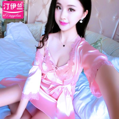 Pyjama pour femme en Polyester à manche courte - Ref 2992634