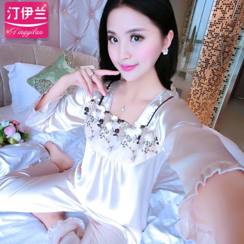 Pyjama pour femme en Polyester à manches - Ref 2992716
