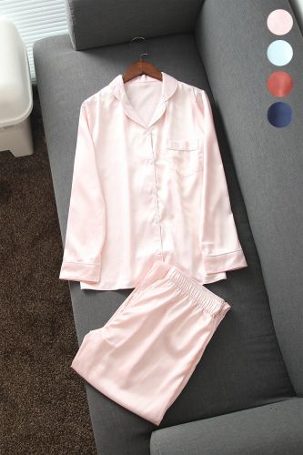 Pyjama pour femme en Polyester à manches longues - Ref 2992751