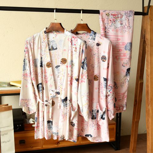 Pyjama pour femme en Coton à manche courte - Ref 2992759