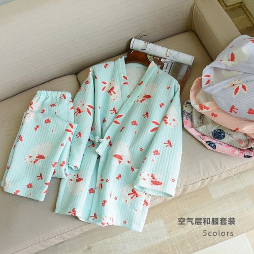 Pyjama pour femme en Coton à manches longues - Ref 2992761
