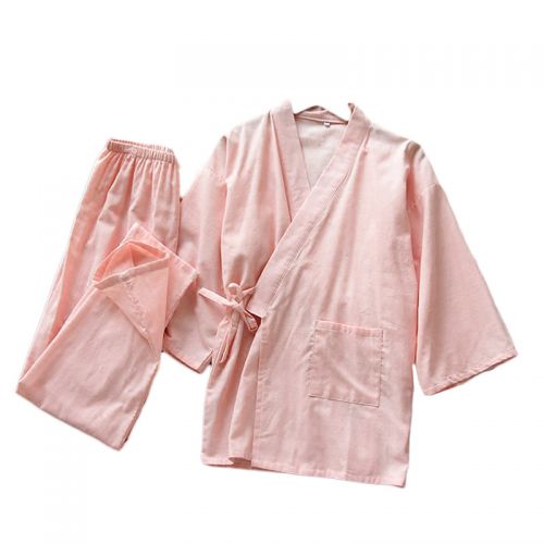 Pyjama pour femme en Coton à manches - Ref 2992766