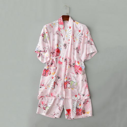 Pyjama pour femme à manche courte - Ref 2992777