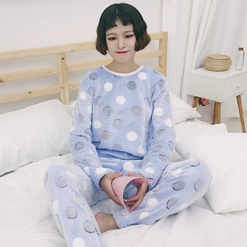 Pyjama pour femme en Polyester à manches longues - Ref 2992791