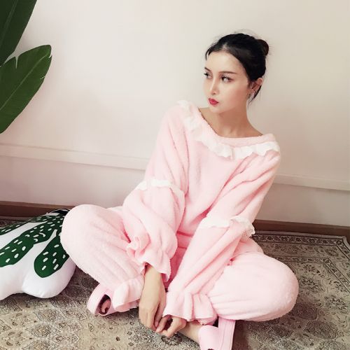 Pyjama pour femme à manches longues - Ref 2992818