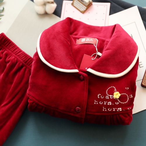 Pyjama pour femme en Polyester à manches longues - Ref 2992866