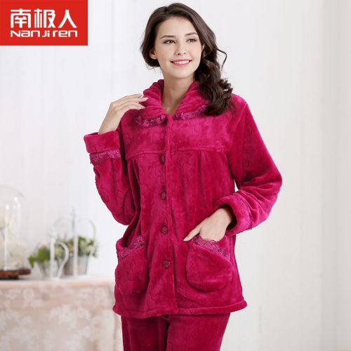 Pyjama pour femme en Polyester à manches longues - Ref 2992904