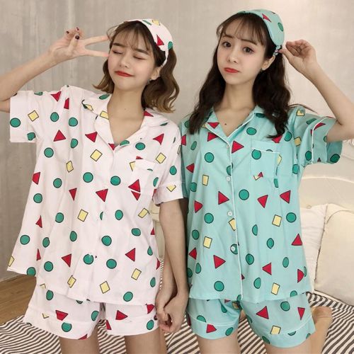 Pyjama pour femme à manche courte - Ref 2992939