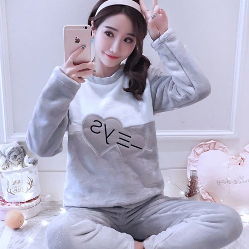 Pyjama pour femme en Polyester à manches longues - Ref 2992980