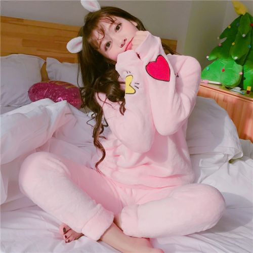 Pyjama pour femme en Polyester à manches longues - Ref 2992982