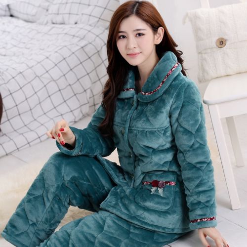 Pyjama pour femme en Polyester à manches longues - Ref 2993026