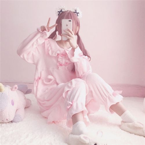 Pyjama pour femme à manches longues - Ref 2993079