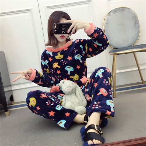 Pyjama pour femme en Polyester à manches longues - Ref 2993090