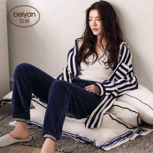 Pyjama pour femme en Polyester à manches longues - Ref 2993144
