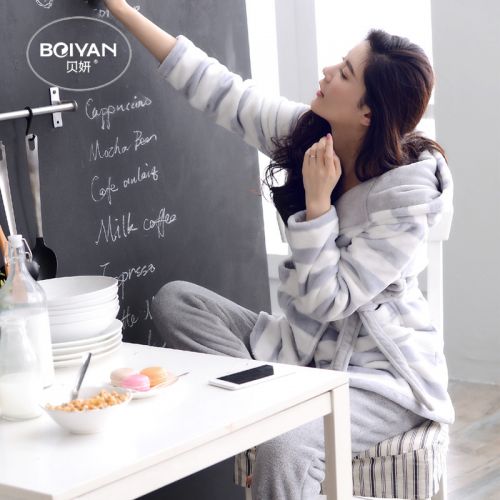 Pyjama pour femme en Polyester à manches longues - Ref 2993146