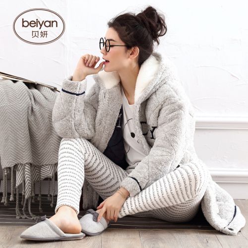Pyjama pour femme en Polyester à manches longues - Ref 2993152