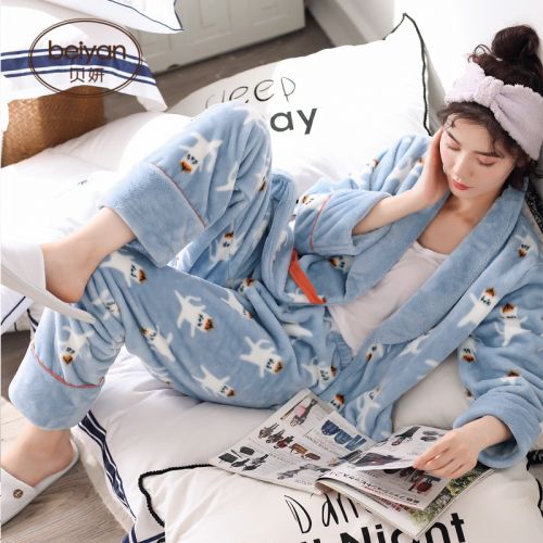 Pyjama pour femme en Polyester à manches longues - Ref 2993160