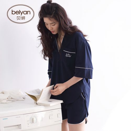 Pyjama pour femme en Coton à manchon moyen - Ref 2993184