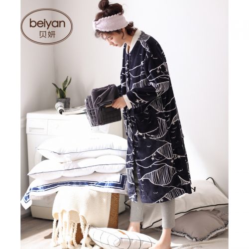Pyjama pour femme en Polyester à manches longues - Ref 2993185