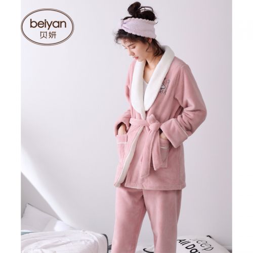 Pyjama pour femme en Polyester à manches longues - Ref 2993202