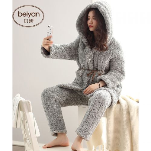 Pyjama pour femme en Polyester à manches longues - Ref 2993211