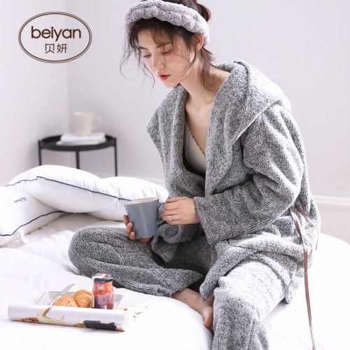 Pyjama pour femme en Polyester à manches longues - Ref 2993214