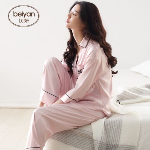 Pyjama pour femme en Polyester à manches - Ref 2993218