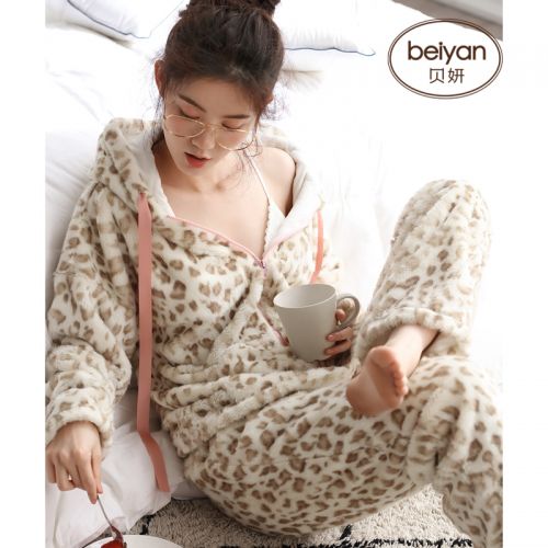 Pyjama pour femme en Polyester à manches longues - Ref 2993226