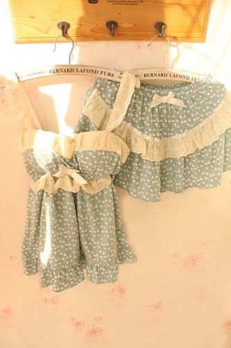 Pyjama pour femme en Coton à sling - Ref 2993324