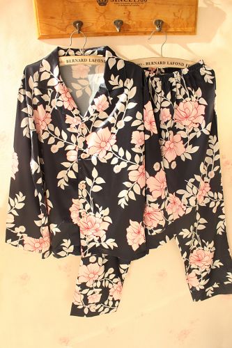 Pyjama pour femme en Coton à manches longues - Ref 2993327