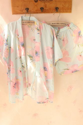 Pyjama pour femme en Coton à manche courte - Ref 2993353