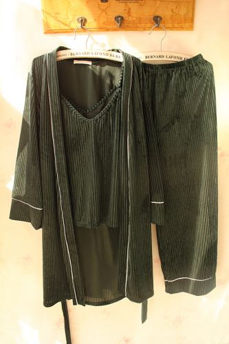 Pyjama pour femme en Coton à manches longues - Ref 2993366