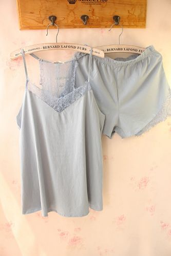 Pyjama pour femme en Coton à sling - Ref 2993377