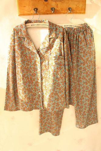 Pyjama pour femme en Coton à manches longues - Ref 2993383