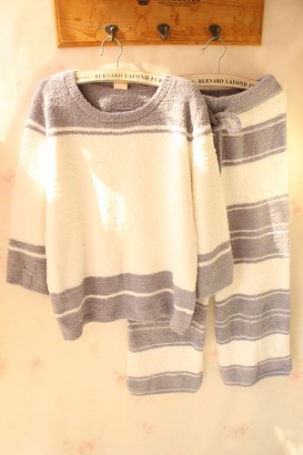 Pyjama pour femme en Coton à manches longues - Ref 2993387